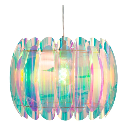 Lucide GLINSTAR - Hanglamp - Ø 40 cm - 1xE27 - Multicolor - detail 1